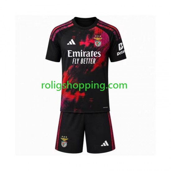 Fotbollströja Benfica Barn Tredjeställ 2026-2027 Kort ärm