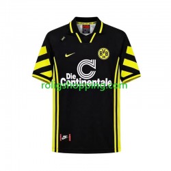 Fotbollströja Borussia Dortmund 1996 Retro Män Bortaställ Kort ärm
