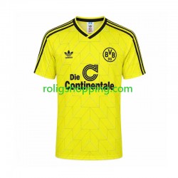 Fotbollströja Borussia Dortmund 1998 Retro Män Hemmaställ Kort ärm