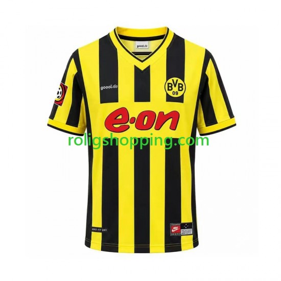 Fotbollströja Borussia Dortmund 2000 Retro Män Hemmaställ Kort ärm