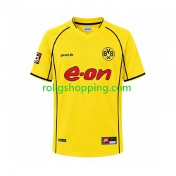 Fotbollströja Borussia Dortmund 2002 Retro Män Hemmaställ Kort ärm