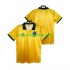 Fotbollströja Brasilien 1988 Retro Män Hemmaställ Kort ärm