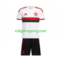 Fotbollströja CR Flamengo Barn Bortaställ 2026-2027 Kort ärm Fotbollströja CR Flamengo Barn Bortaställ 2026-2027 Kort ärm