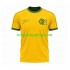 Fotbollströja CR Flamengo Retro Män Hemmaställ Kort ärm