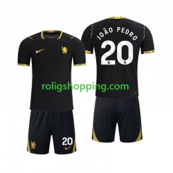 Fotbollströja Chlesea Joao Pedro 20 Barn Bortaställ 2026-2027 Kort ärm