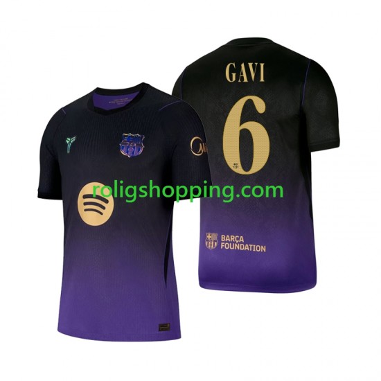 Fotbollströja FC Barcelona Gavi 6 Män Bortaställ 2026-2027 Kort ärm