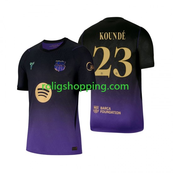 Fotbollströja FC Barcelona Jules Kounde 23 Män Bortaställ 2026-2027 Kort ärm