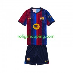 Fotbollströja FC Barcelona Barn Hemmaställ 2026-2027 Kort ärm