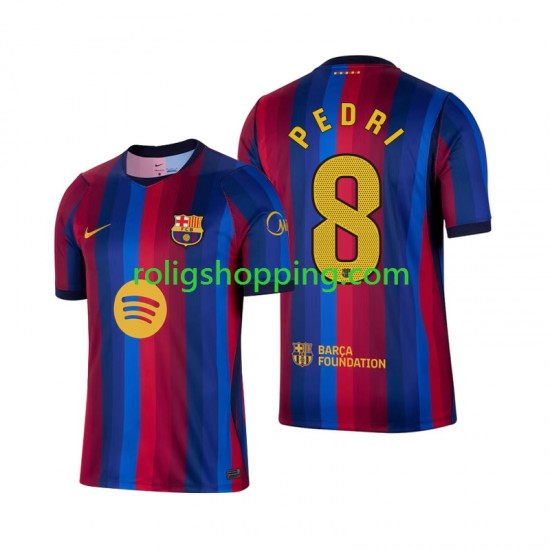 Fotbollströja FC Barcelona Pedri 8 Män Hemmaställ 2026-2027 Kort ärm