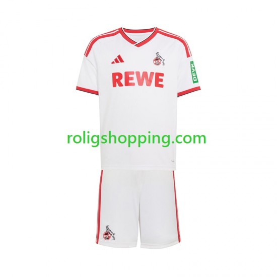Fotbollströja FC Köln Barn Hemmaställ 2026-2027 Kort ärm
