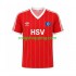 Fotbollströja Hamburger SV 1983 Retro Män Bortaställ Kort ärm