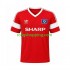 Fotbollströja Hamburger SV 1988 Retro Män Bortaställ Kort ärm