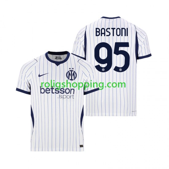 Fotbollströja Inter Milan Alessandro Bastoni 95 Män Bortaställ 2026-2027 Kort ärm
