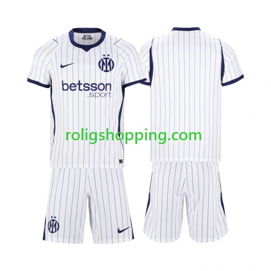 Fotbollströja Inter Milan Barn Bortaställ 2026-2027 Kort ärm