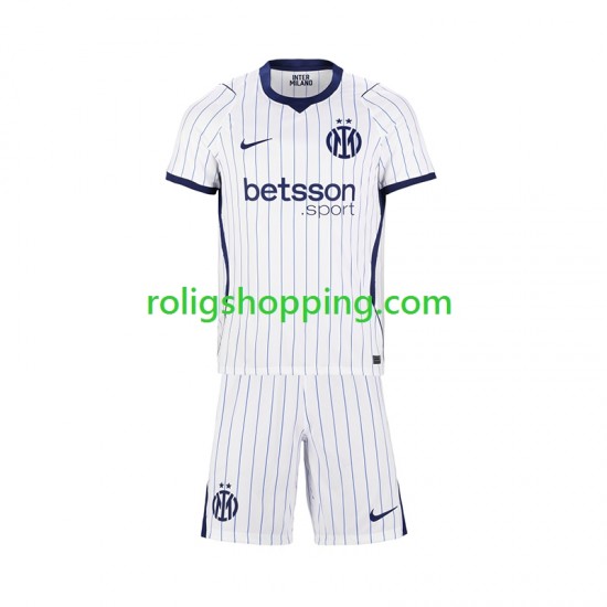Fotbollströja Inter Milan Barn Bortaställ 2026-2027 Kort ärm