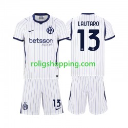 Fotbollströja Inter Milan Lautaro Martinez 13 Barn Bortaställ 2026-2027 Kort ärm