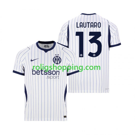 Fotbollströja Inter Milan Lautaro Martinez 13 Män Bortaställ 2026-2027 Kort ärm