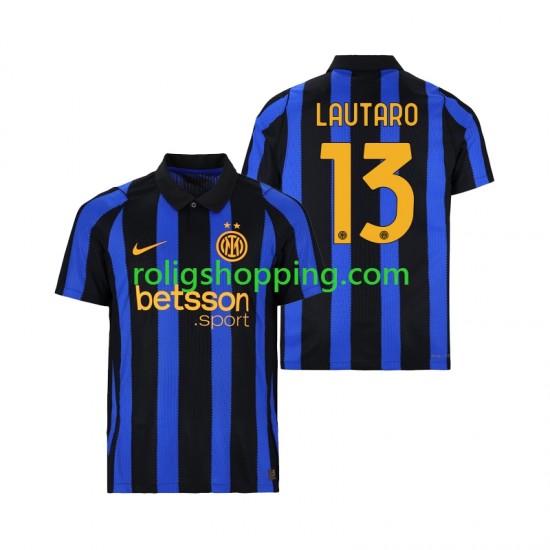 Fotbollströja Inter Milan Lautaro Martinez 13 Män Hemmaställ 2026-2027 Kort ärm
