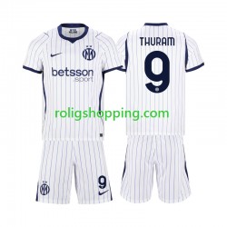 Fotbollströja Inter Milan Marcus Thuram 9 Barn Bortaställ 2026-2027 Kort ärm