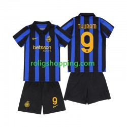 Fotbollströja Inter Milan Marcus Thuram 9 Barn Hemmaställ 2026-2027 Kort ärm