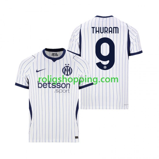 Fotbollströja Inter Milan Marcus Thuram 9 Män Bortaställ 2026-2027 Kort ärm