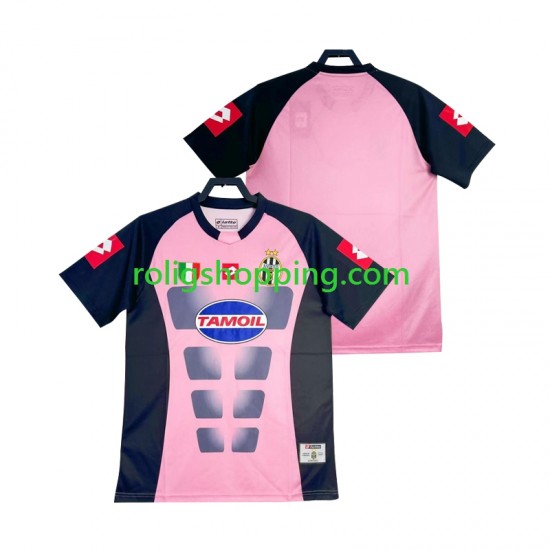 Fotbollströja Juventus 2002-2003 Målvakt Retro Män Bortaställ Kort ärm
