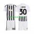 Fotbollströja Juventus Jonathan David 30 Barn Hemmaställ 2026-2027 Kort ärm