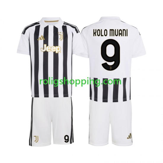 Fotbollströja Juventus Randal Kolo Muani 9 Barn Hemmaställ 2026-2027 Kort ärm