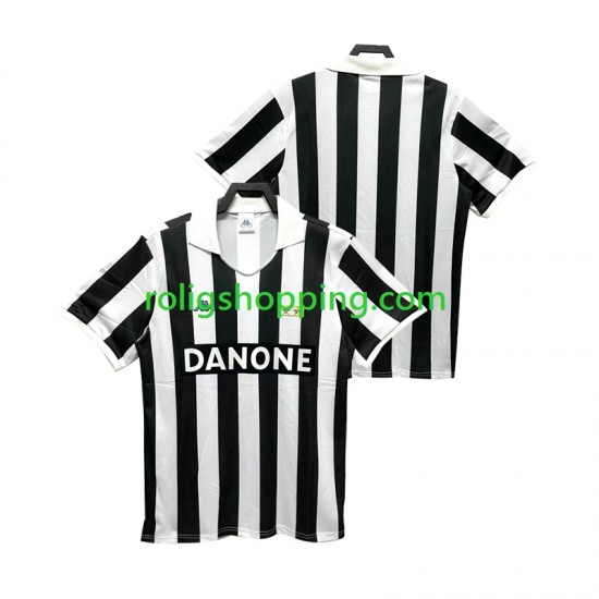 Fotbollströja Juventus 1992 Retro Män Hemmaställ 1994 Kort ärm