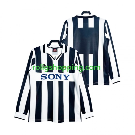 Fotbollströja Juventus 1997 Retro Män Hemmaställ Lång ärm