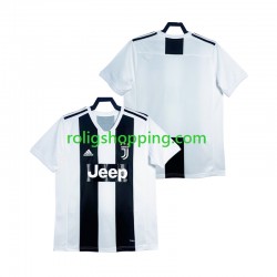 Fotbollströja Juventus 2018 2019 Retro Män Hemmaställ Kort ärm