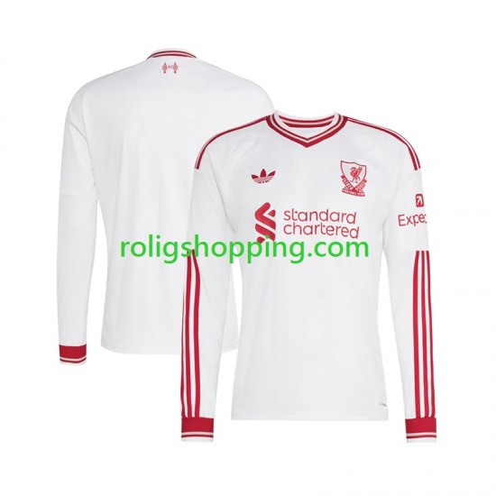 Fotbollströja Liverpool Män Bortaställ 2026-2027 Lång ärm