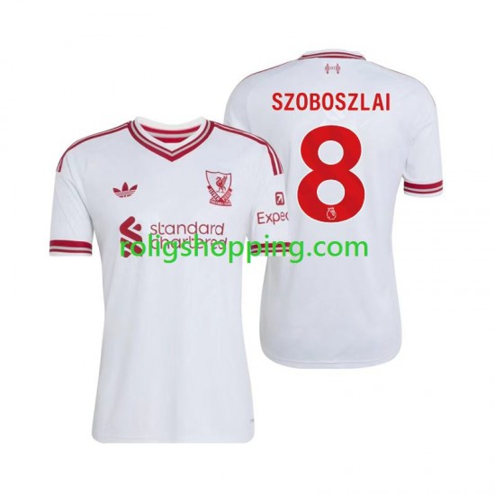 Fotbollströja Liverpool Dominik Szoboszlai 8 Män Bortaställ 2026-2027 Kort ärm