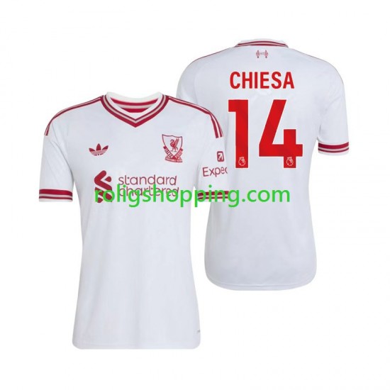 Fotbollströja Liverpool Federico Chiesa 14 Män Bortaställ 2026-2027 Kort ärm
