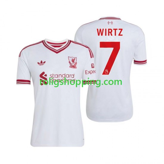 Fotbollströja Liverpool Florian Wirtz 7 Män Bortaställ 2026-2027 Kort ärm