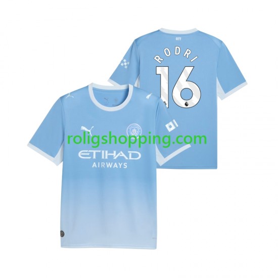 Fotbollströja Manchester City Rodri 16 Män Hemmaställ 2026-2027 Kort ärm