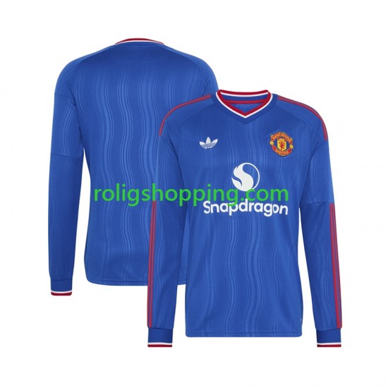 Fotbollströja Manchester United Män Bortaställ 2026-2027 Lång ärm
