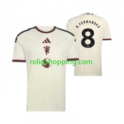 Fotbollströja Manchester United Bruno Fernandes 8 Män Tredjeställ 2026-2027 Kort ärm
