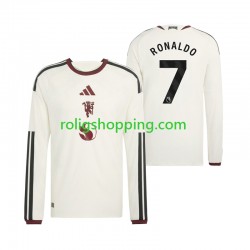 Fotbollströja Manchester United Cristiano Ronaldo 7 Män Tredjeställ 2026-2027 Lång ärm