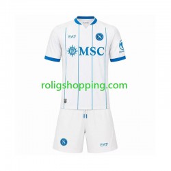 Fotbollströja SSC Napoli Barn Bortaställ 2026-2027 Kort ärm