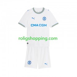 Fotbollströja Olympique de Marseille Barn Hemmaställ 2026-2027 Kort ärm