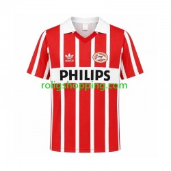 Fotbollströja PSV Eindhoven 1990 Retro Män Hemmaställ Kort ärm
