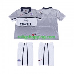 Fotbollströja Paris Saint-Germain 2000 2001 Retro Barn Bortaställ Kort ärm