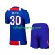Fotbollströja Paris Saint-Germain Lionel Messi 30 Barn Hemmaställ 2026-2027 Kort ärm