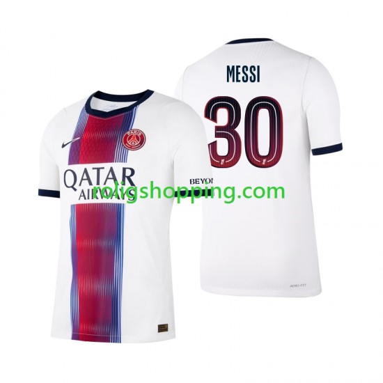 Fotbollströja Paris Saint-Germain Lionel Messi 30 Män Bortaställ 2026-2027 Kort ärm