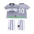 Fotbollströja Paris Saint-Germain OKOCHA 10 2000 2001 Retro Barn Bortaställ Kort ärm