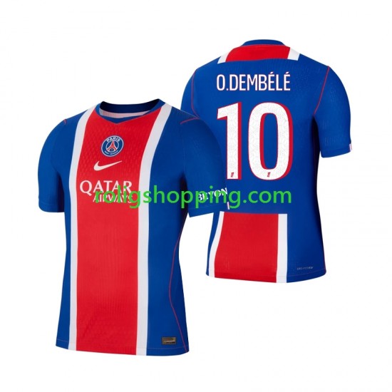Fotbollströja Paris Saint-Germain Ousmane Dembele 10 Män Hemmaställ 2026-2027 Kort ärm