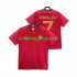 Fotbollströja Portugal Cristiano Ronaldo 7 2018 Retro Män Hemmaställ Kort ärm