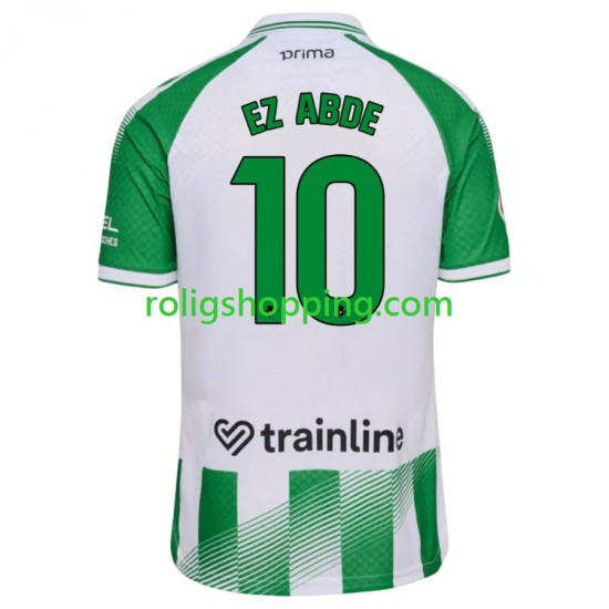 Fotbollströja Real Betis Abde Ezzalzouli 10 Män Hemmaställ 2026-2027 Kort ärm