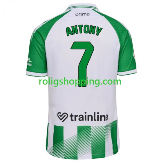 Fotbollströja Real Betis Antony 7 Män Hemmaställ 2026-2027 Kort ärm
